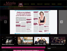 Tablet Screenshot of mirelapaduraru.ro